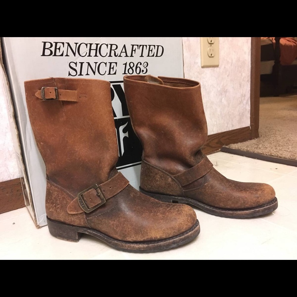 Brand New Frye Veronica Short Cognac Boots 6.5